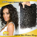 2014 qingdao product soft shed and tangle free dyeable smooth brazilian loose curly hair extensions wholesale